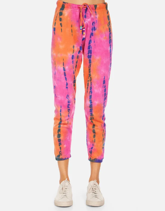 Ames Tie Dye Crop Sweatpant