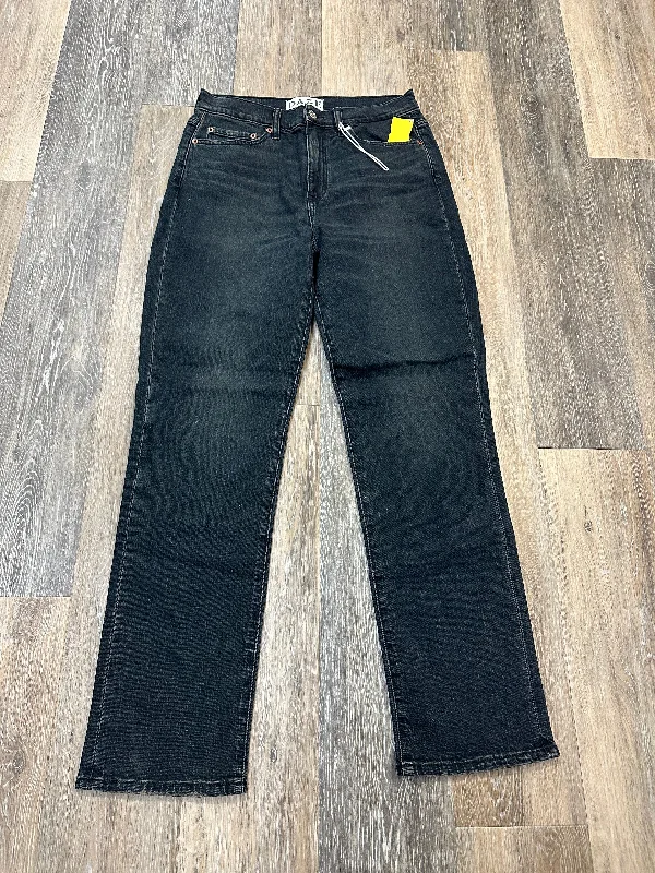 Jeans Straight By Daze In Blue Denim, Size: 6