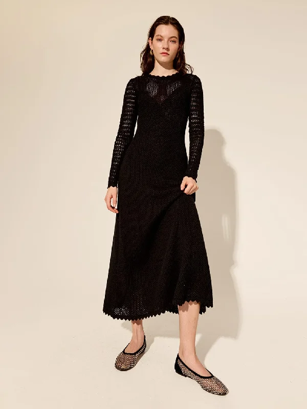 Ingrid Knit Midi Dress