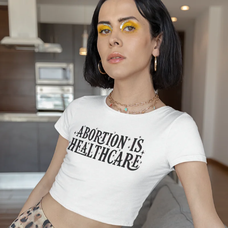 Abortion Is Healthcare Crop Top