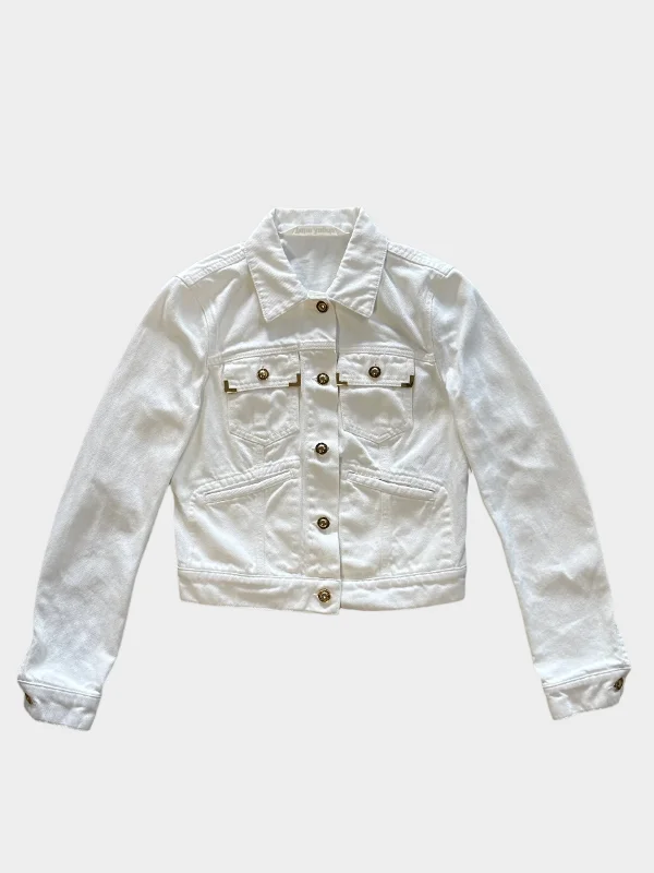 White Denim Jacket